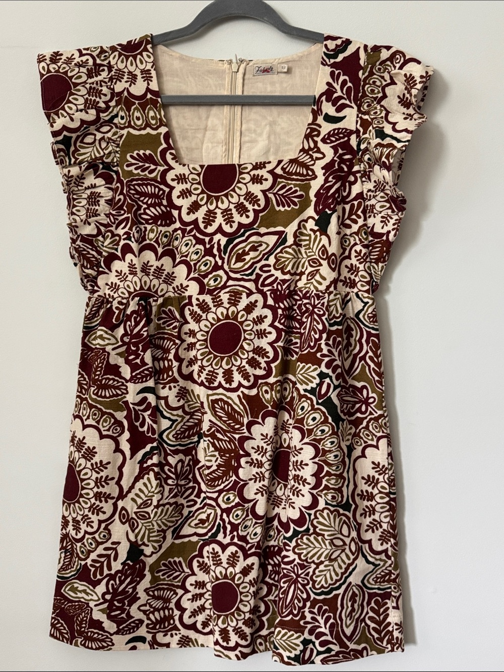 Faherty Cotton Mini Dress Size S